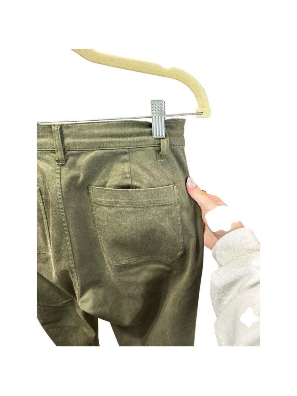Women's J.Crew Green Ankle & Cropped Pants Size 27 - Picture 3 of 5